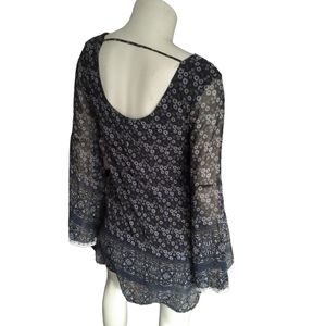 Silk Long Sleeve Dress